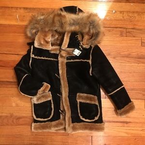 KIDS SHERLING COAT